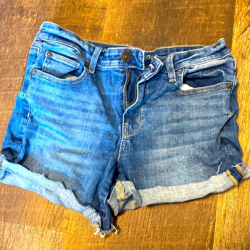 blue jeans shorts